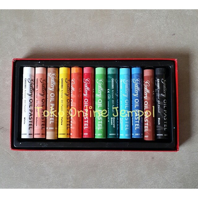

PASTEL-DRY-OIL- ATK0039 12WARNA GREEBEL ARTISTS OIL PASTELS CRAYON REFILL COLORS -OIL-DRY-PASTEL.