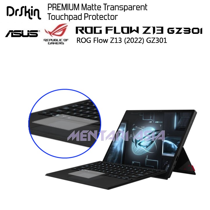 Touchpad Protector ASUS ROG FLOW Z13 GZ301 2022 - DrSkin MATTE Vinyl