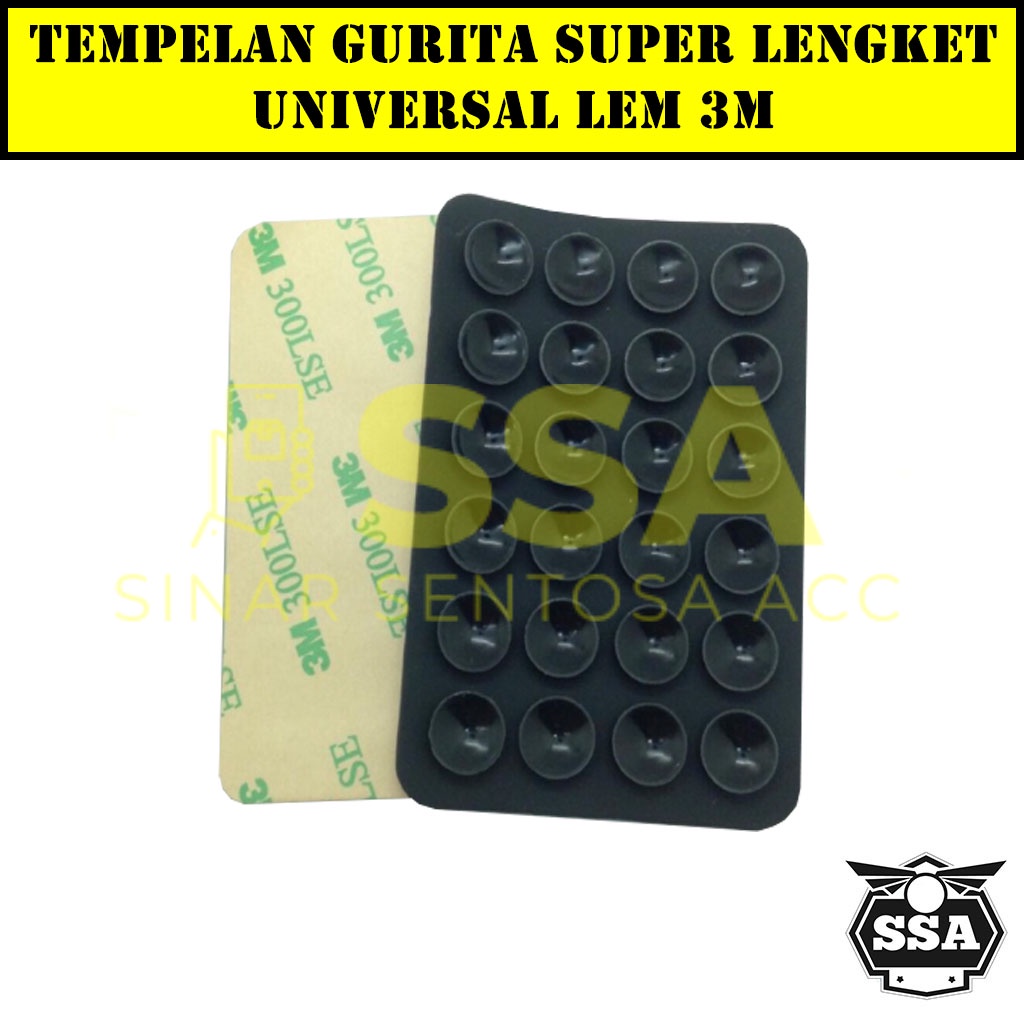 Tempelan Gurita Untuk Handphone Universal Super Lengket 3M