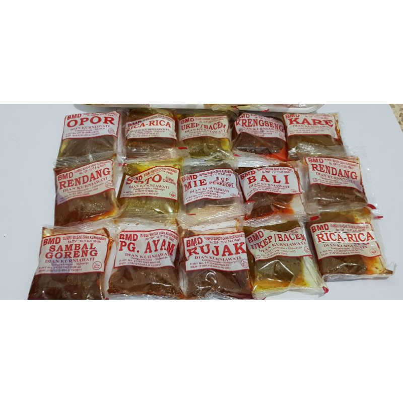 

Bumbu Masak Instan BMD (Sejnis BMM Mahmudah) Sedap Termurah