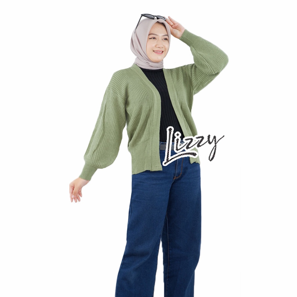 Lizzy - CROP CARDIGAN ASHIKA PREMIUM