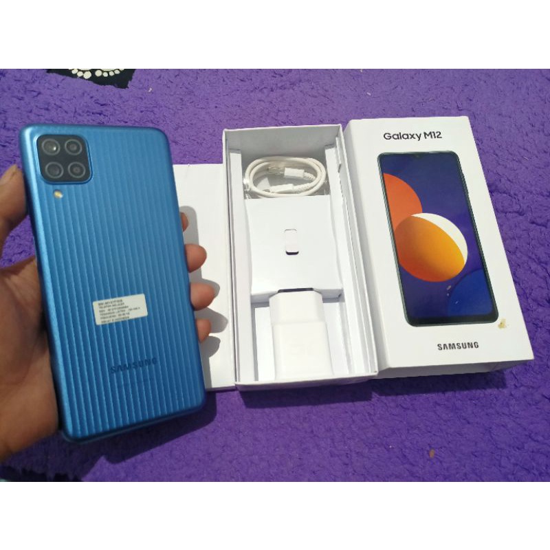 SAMSUNG M12 GARANSI RESMI | SECOND FULSET BERGARANSI