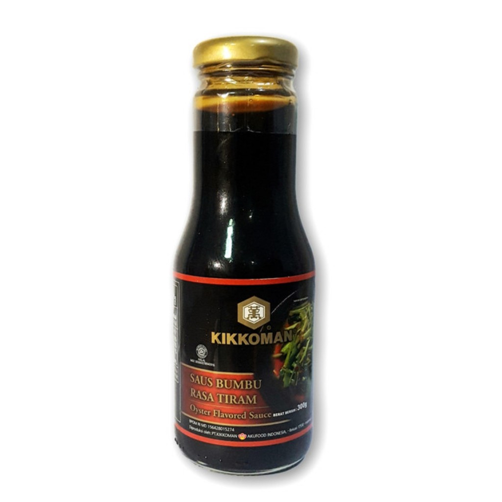 SAUS TIRAM KIKKOMAN OYSTER SAUCE 300GR HALAL