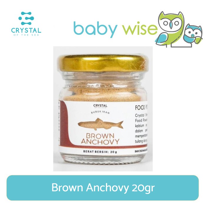 

Crystal Of The Sea Brown Anchovy Food Powder - 20gr