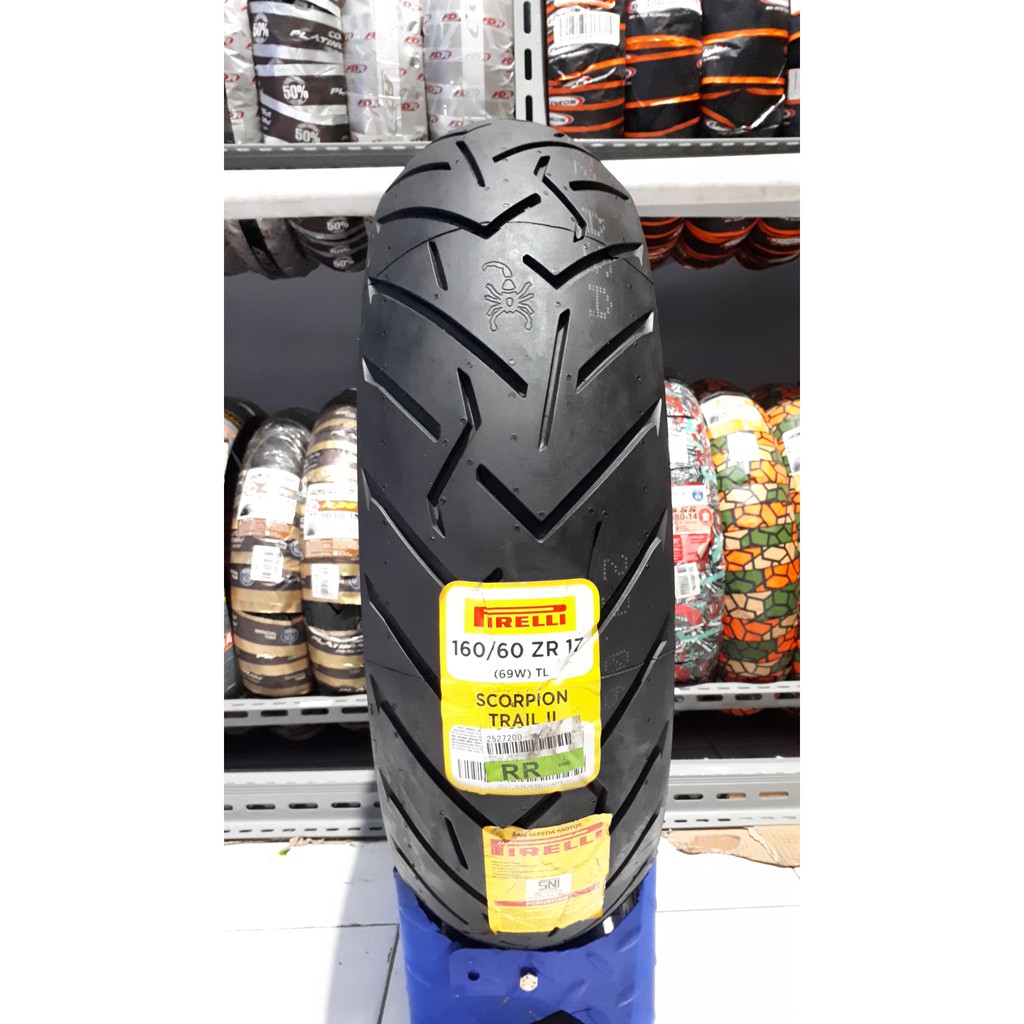 Ban PIRELLI Scorpion Trail 2 160.60.17 Ban Dual Purpose ER6 Ninja250 CBR250 R25 dll NOT Battlax IRC