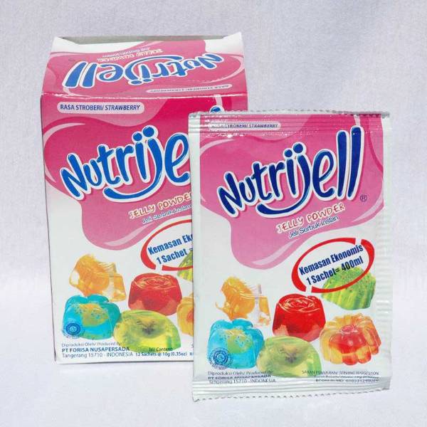 NUTRIJELL EKONOMIS STRAWBERRY 10gr/BOX