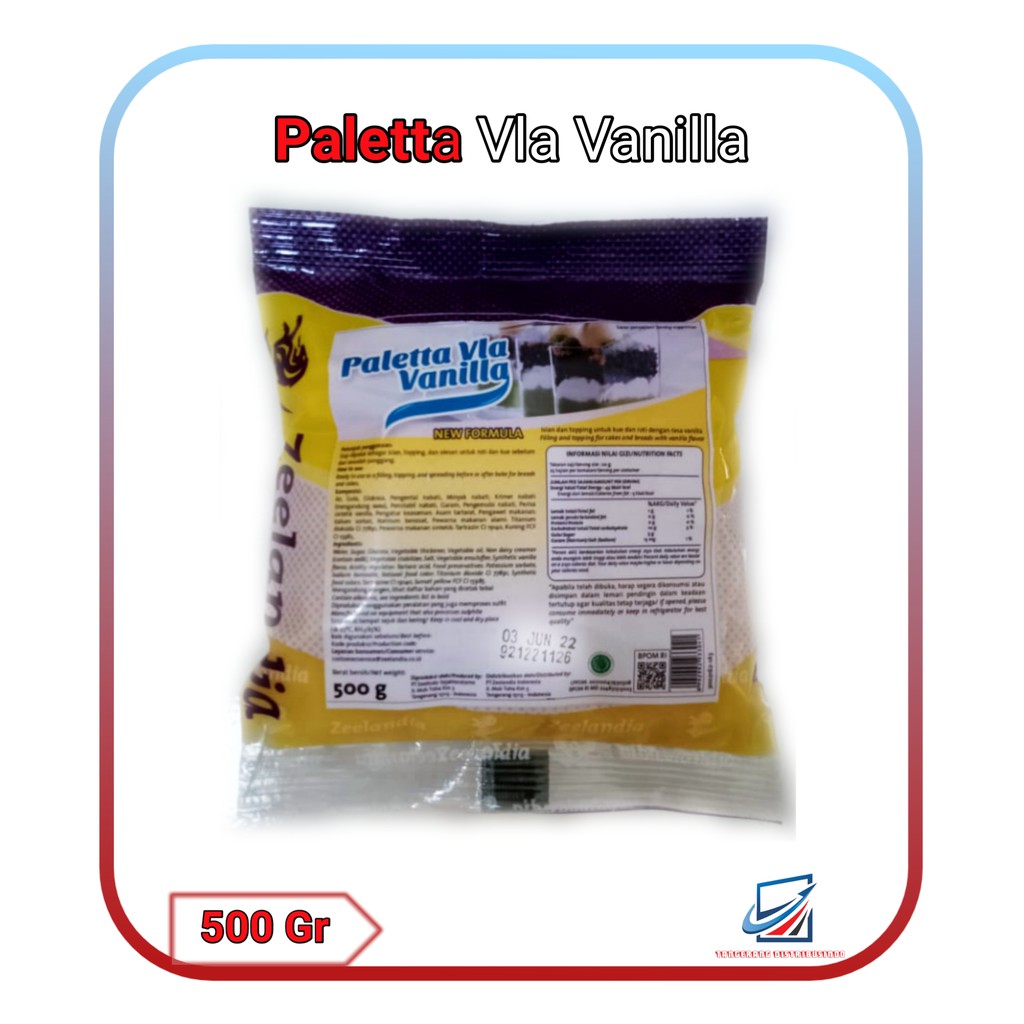 

PALETTA VLA VANILLA 500 GR