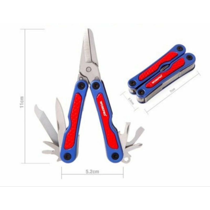 

Workpro Scissor Multi Tools 10 in 1 Original