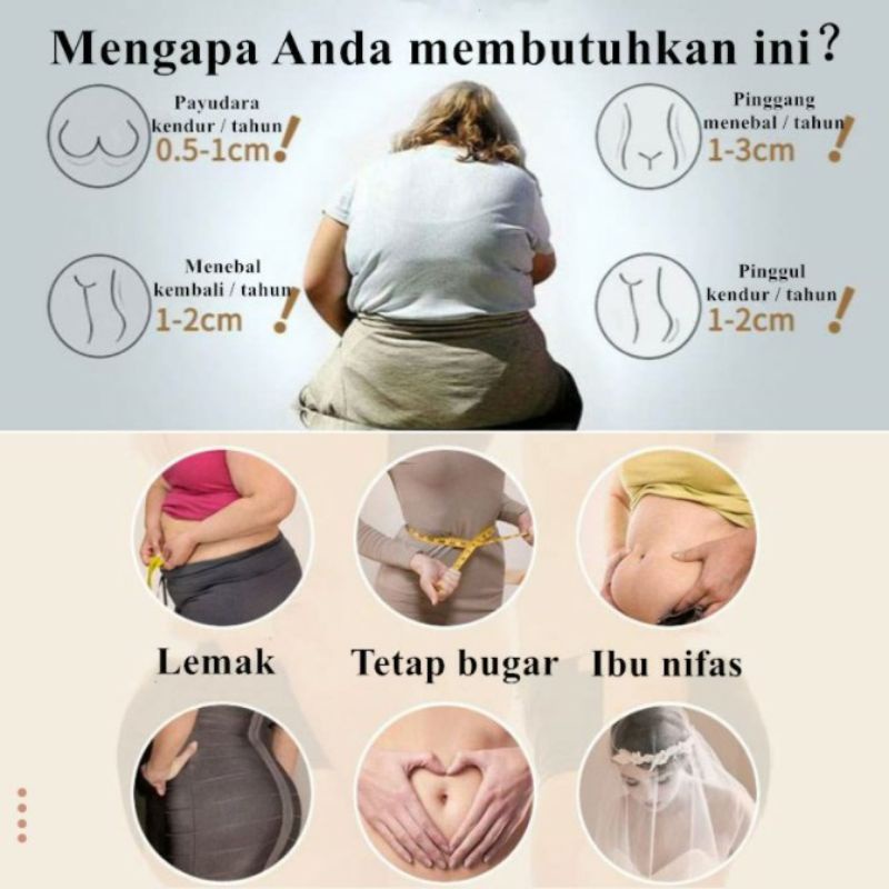 Korset Pelangsing Tally Stagen Melahirkan Maternity Korset ibu melahirkan