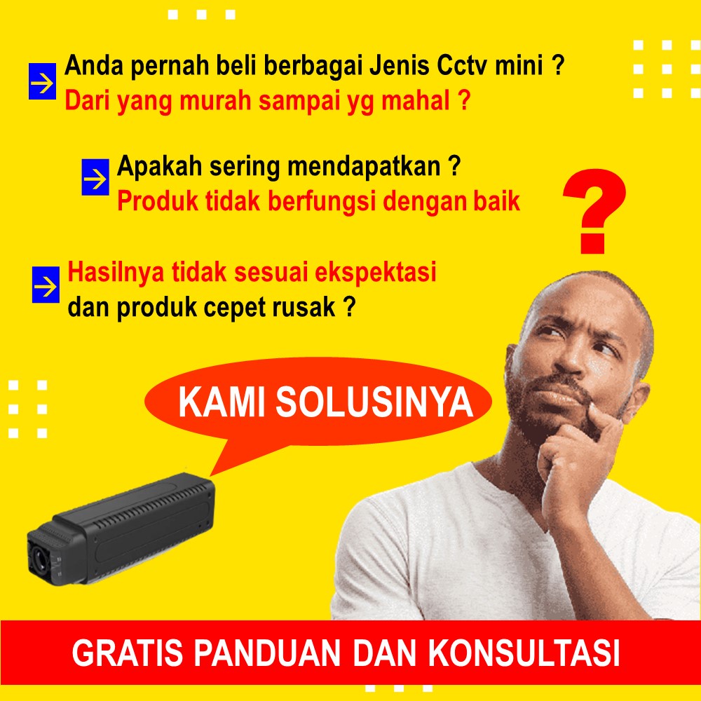 KAMERA TERSEMBUNYI MINI TANPA KABEL CAMERA CCTV MINI WIFI PENGINTAI KECIL SPY CAM HIDDEN CAMERA JS71