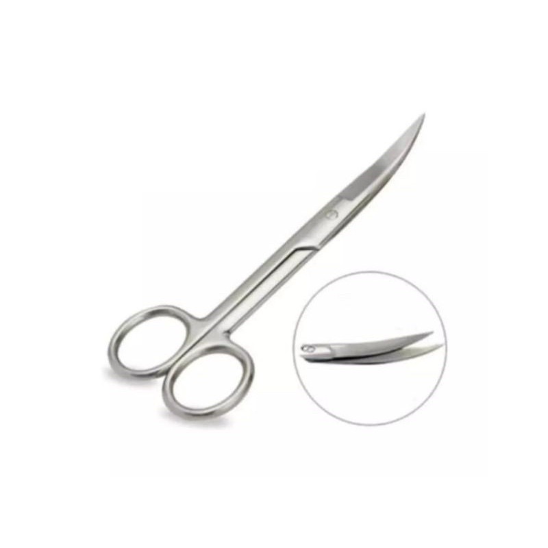 Gunting Tajam Tajam Bengkok 14cm Gunting Medis 14 cm Operating Scissors