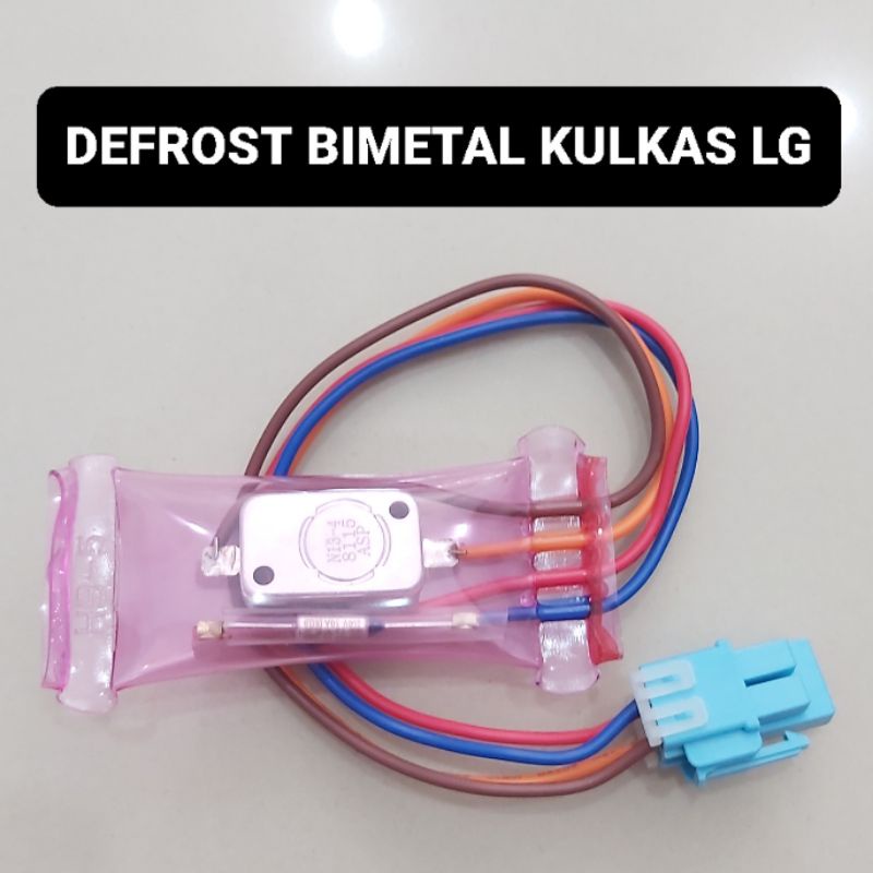 Defrost Bimetal Kulkas LG Plus Thermofuse Fuse