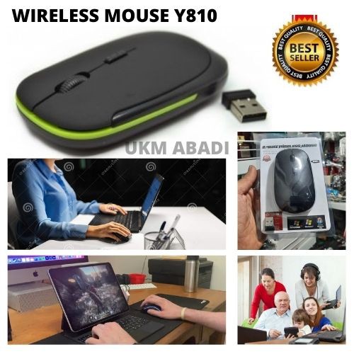 Mouse Wireless 10 M Y810 High Sensitive 2.4G Optical 111130