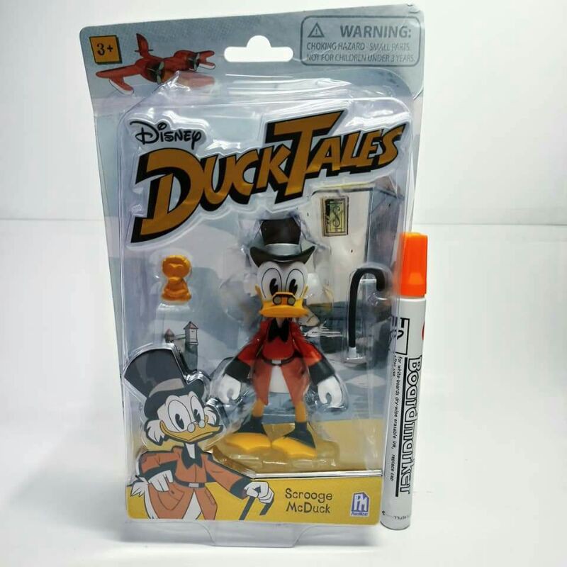 mainan action figurePaman Gober scrooge McDuckDisney ducktalesTinggi sekitar 5inchOriginal phatmojo