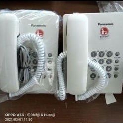 PESAWAT TELEPON RUMAH INDIHOME PANASONIC KX-TS505 PUTIH second