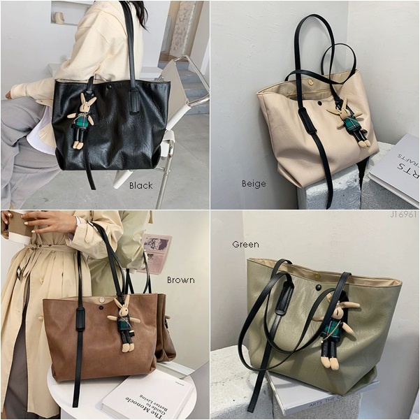 ZARA TOTE POLOS TAS WANITA TAS KAPASITAS TAS CANTIK IMPOR J16961