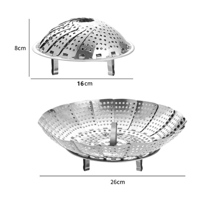 Alat steamer serbaguna untuk kukusan/Kukusan serbaguna stainless