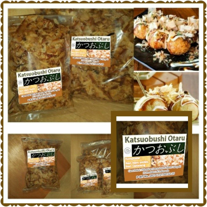 

Ikan Asap - Katsuobushi 1 Kg (Ikan Cakalang Asap Khas Jepang) Taburan Takoyaki