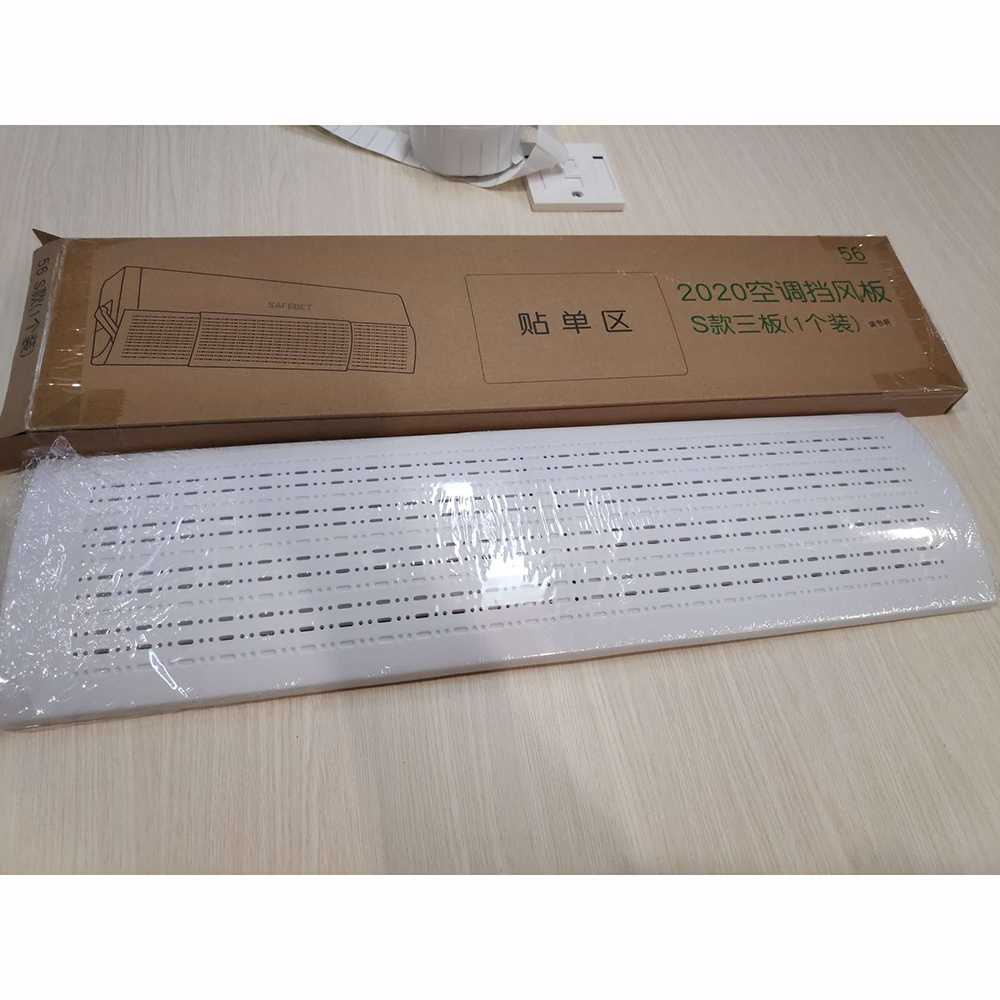 Cover Angin AC Adjustable Windshield Deflector 113x16cm / Reflektor Reflector Ac Akrilik Acrilic Ac Portable / Talang Ac Penahan Angin Akrilik Acrylic / Penahan Hembusan Angin Ac Dingin Fleksible 1 2 1/2 Pk Akrilic / Penghalang Penutup Ac Kamar Anti Angin