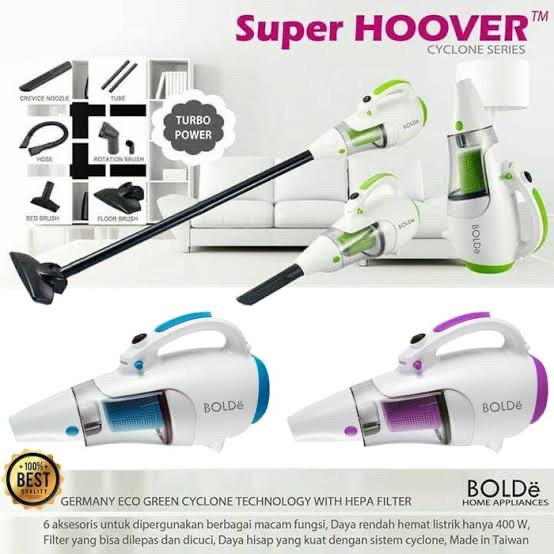 Vacum cleaner bolde super hoover bolde