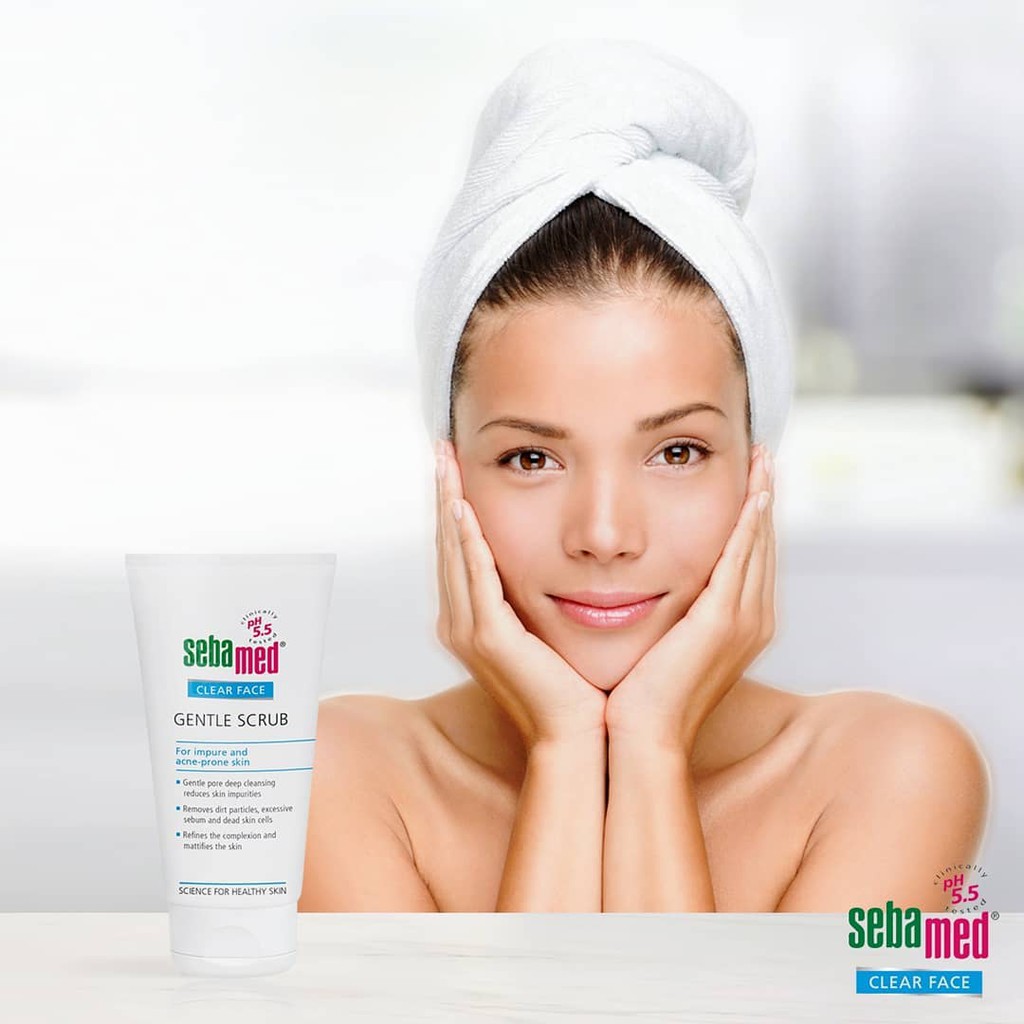 Sebamed Clear Face GENTLE SCRUB 150ml