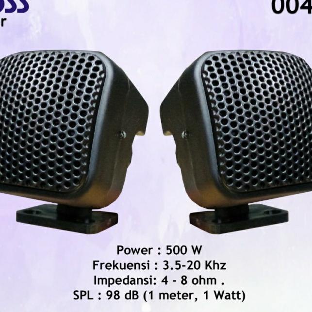 Terbaik Piezo Tweeter American Boss TW-004 / Tweeter mobil American Boss TW004