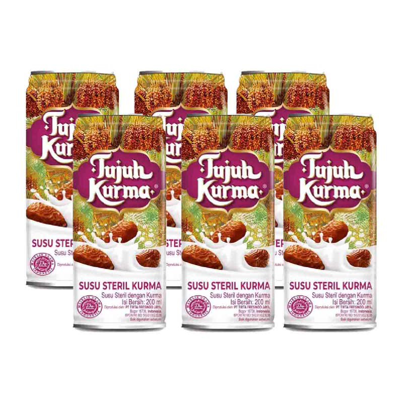 

Paket Hemat 6pcs Susu Steril Tujuh Kurma (200ml)