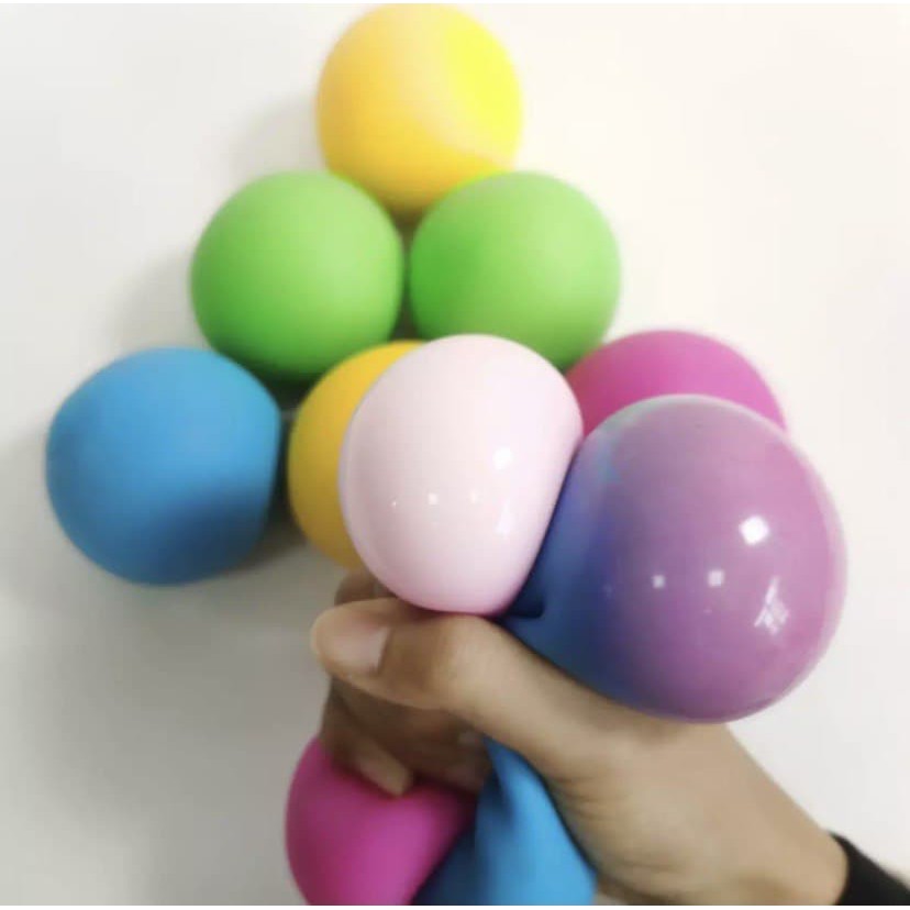 Needoh Nido DNA Ball Stress Ball Vent Balls Bola TPR Squishy Pop It Fidget Toys Tiktok Mainan Anak