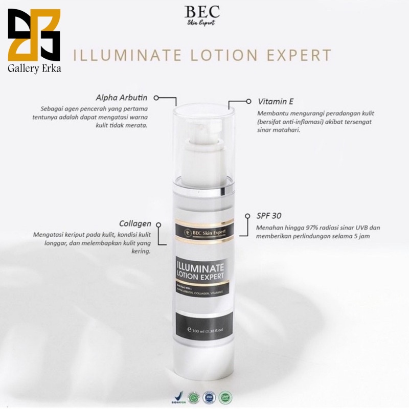 Lotion Illuminate BEC Skin Expert