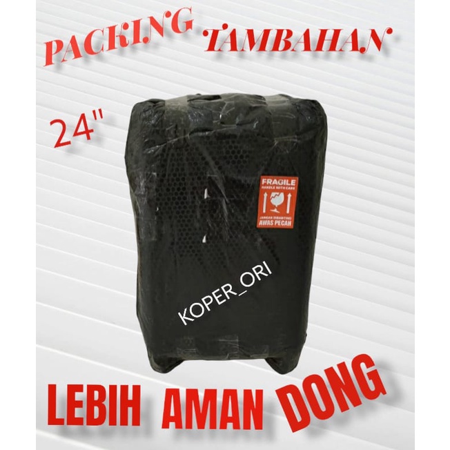 

Bauble wrap ukuran 24 inch Packing Tambahan Biar lebih aman