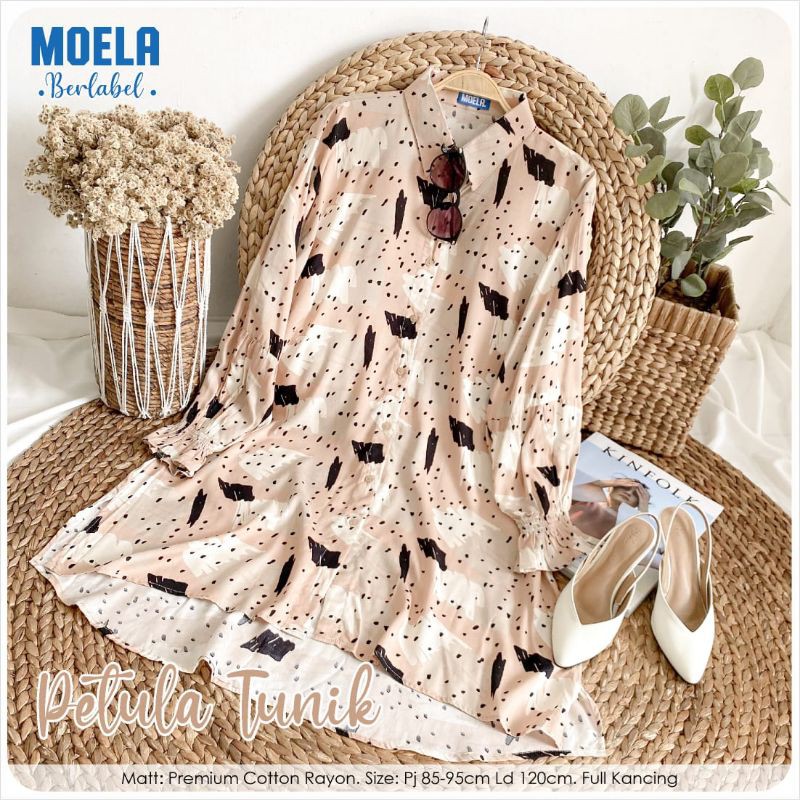 PETULA TUNIK ORIGINAL BY MOELA