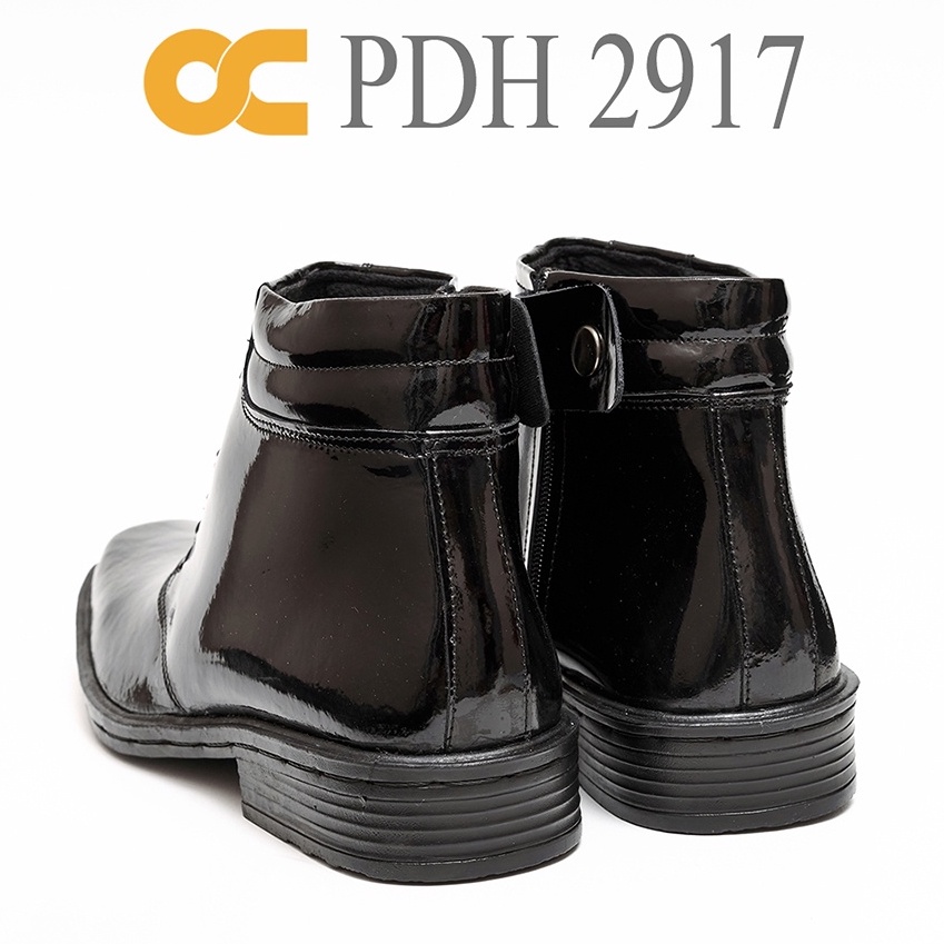 SEPATU PDH 2917 TNI SECURITY BAHAN KULIT ASLI