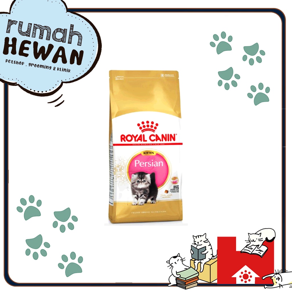 Royal Canin Kitten Persian 400gr / Makanan Anak Kucing Persia 400 gr