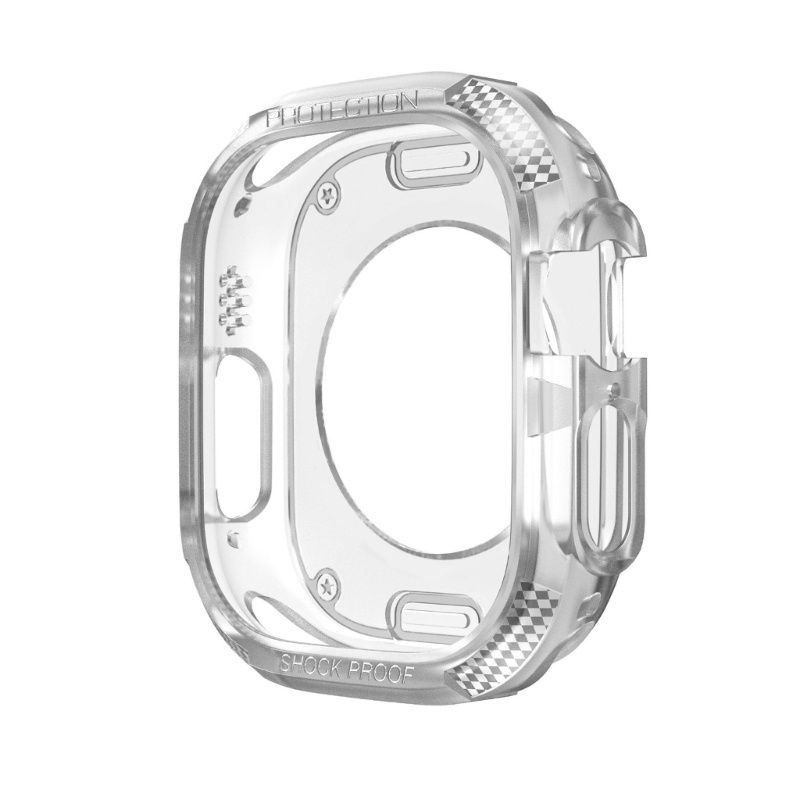 Cre Frame Bumper Pelindung Layar Smartwatch Ultra Full Cover 49mm