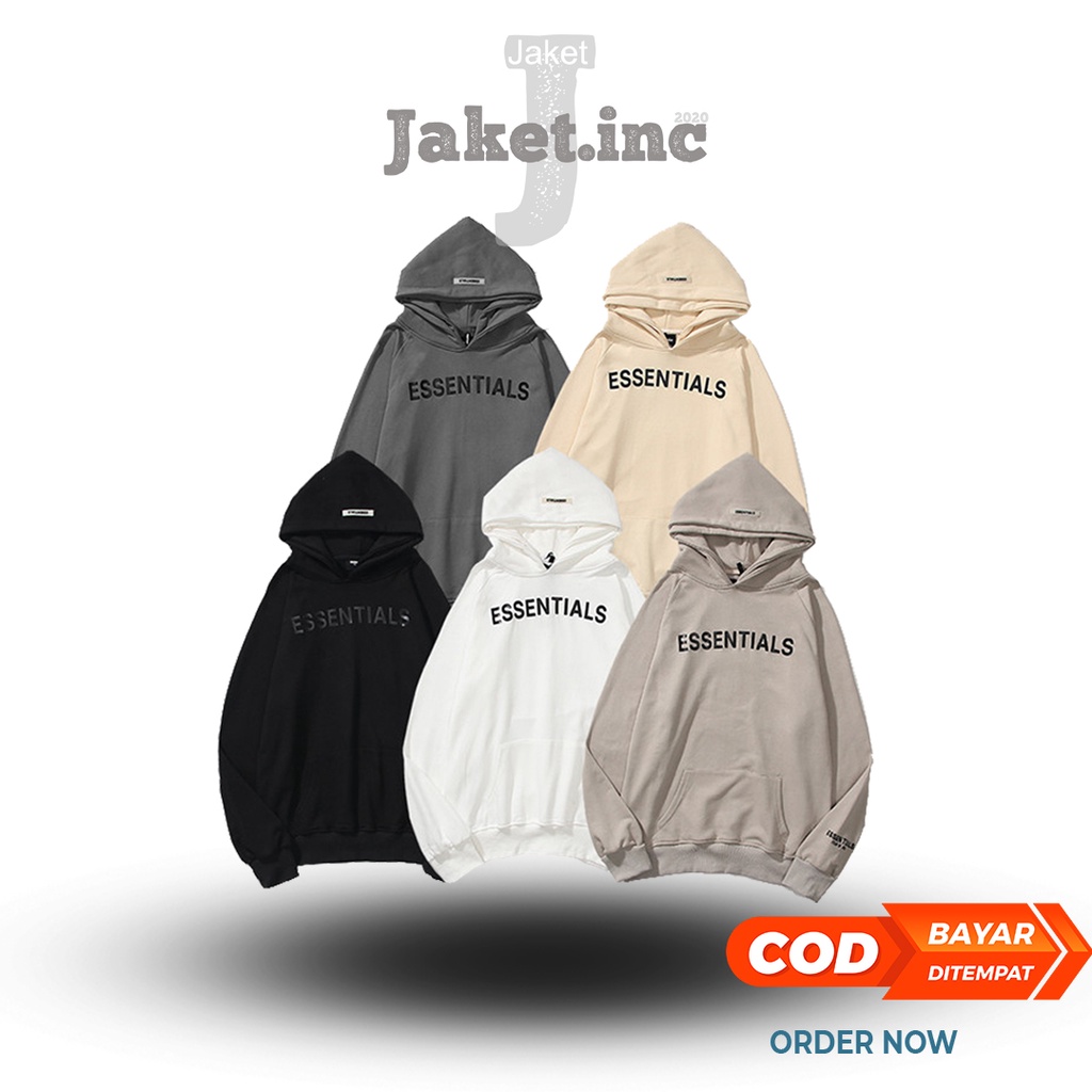 Hoodie Essentials Fear Of God Best Quality Jaket.inc