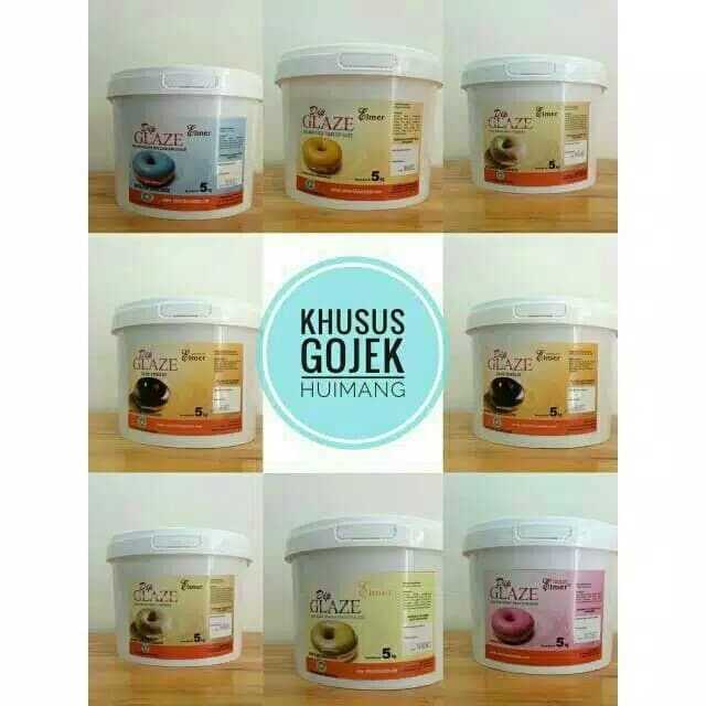 

Elmer Dip Glaze 5 kg All Variant - Khusus gojek/grab