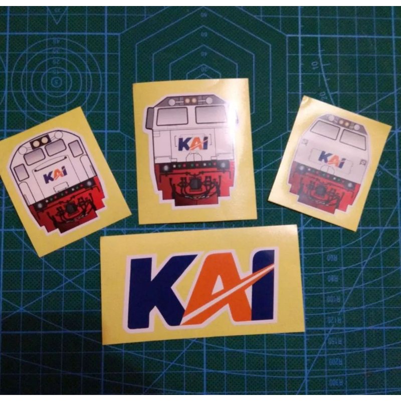 paket stiker KAI CC201 CC203 CC206
