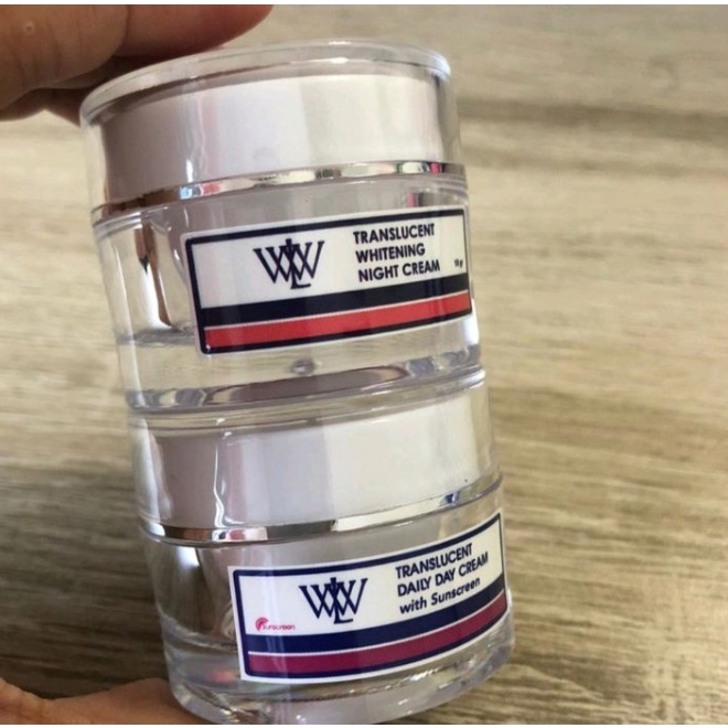 WLW TRANSLUCENT brightening serum / wlw translucent night cream / daily day cream / BB cream / post 