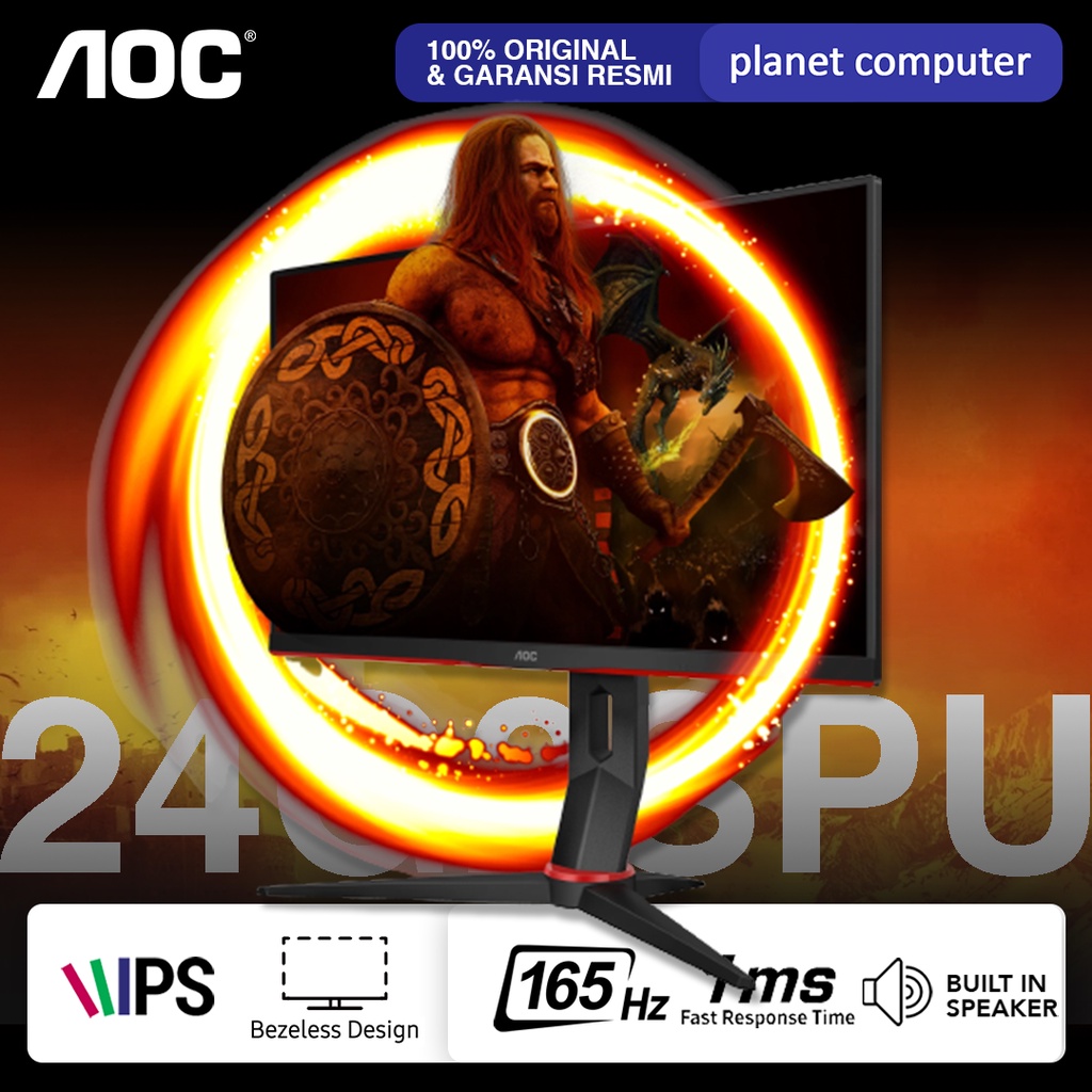 Jual Monitor Led Aoc G Spu Ips P Hz Hdmi Dp Speaker Usb