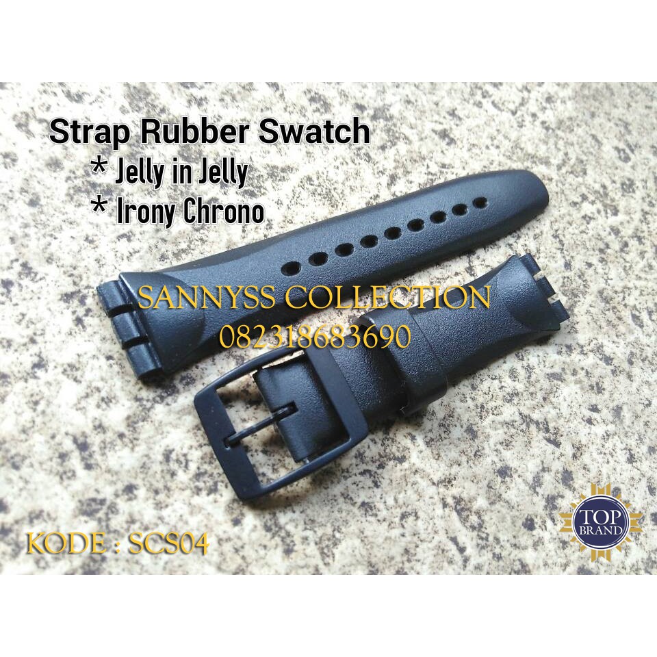 STRAP / TALI JAM SWATCH JELLY IN JELLY DAN IRONY CHRONO