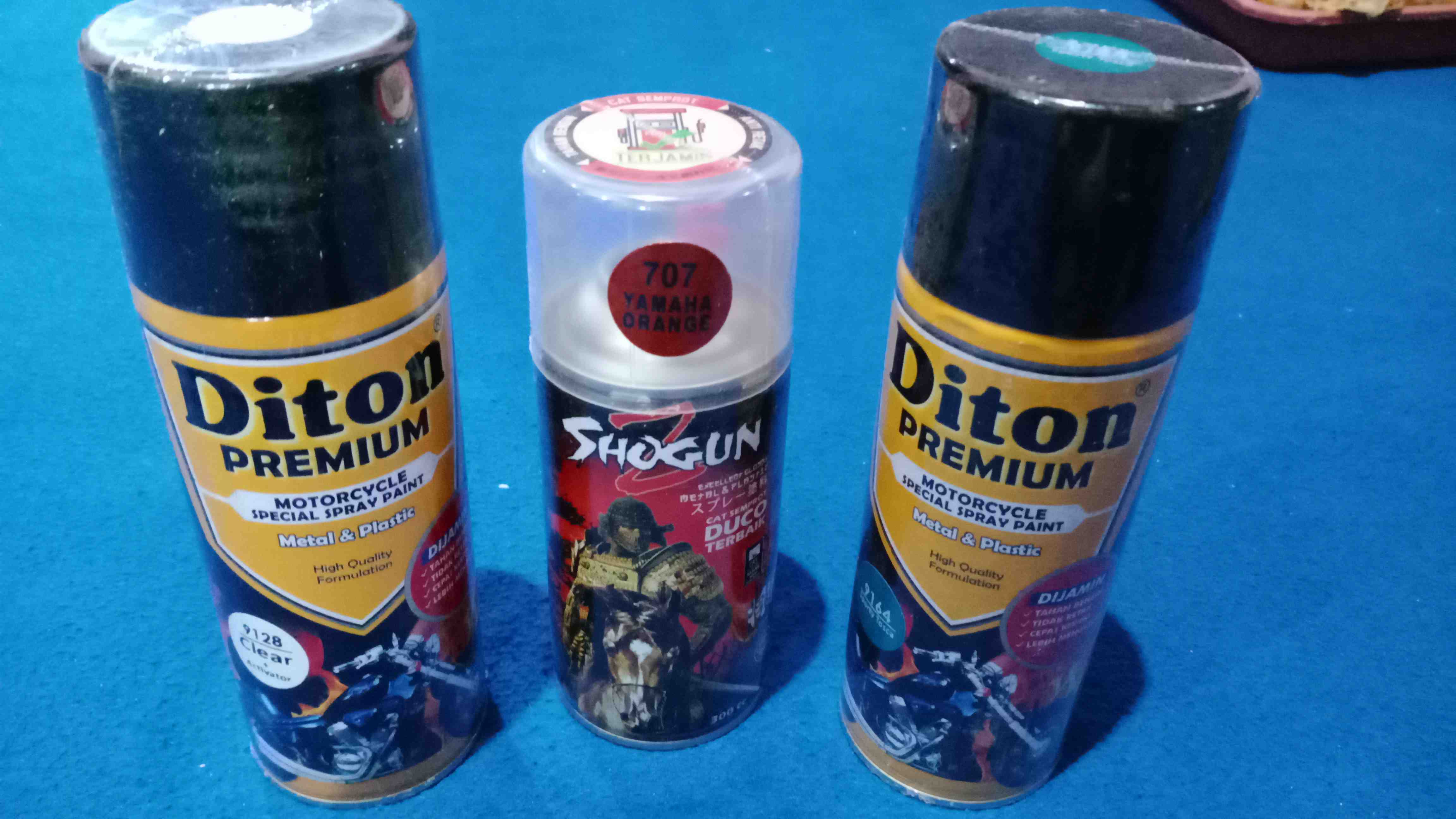 9164 Sporty Tosca<br />diton Premium Cat Semprot Spray Tahan Bensin Dan Tahan Retak Isi 400 Cc