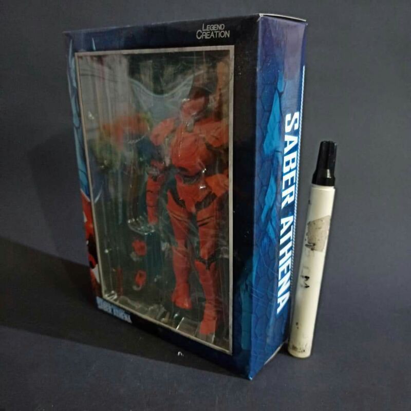 Mainan action figurePacific rim saber athenapacific rim avengerbandai recastartikulasiTinggi sekit