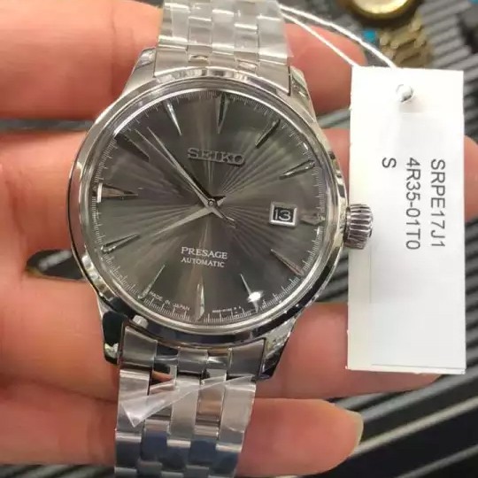 Seiko Presage SRPE17J1 Cocktail Espresso - Jam Tangan Pria SRPE17