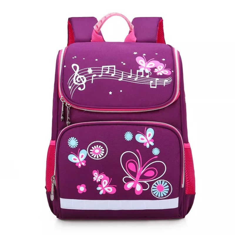 Trygo.id / Butterfly  - tas sekolah perempuan SD TK tas ransel