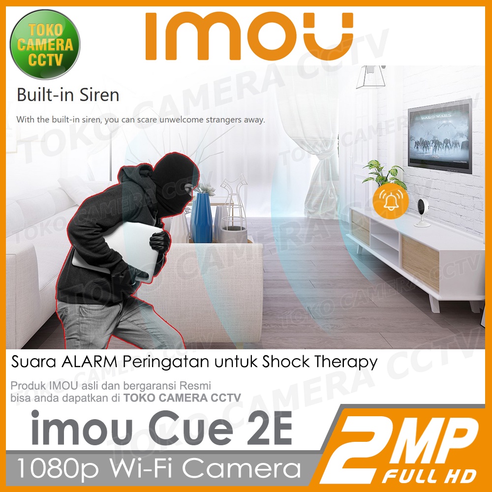 IMOU CUE 2e 1080p CCTV WIFI KAMERA IP CAMERA WIRELESS IMOU CUE 2