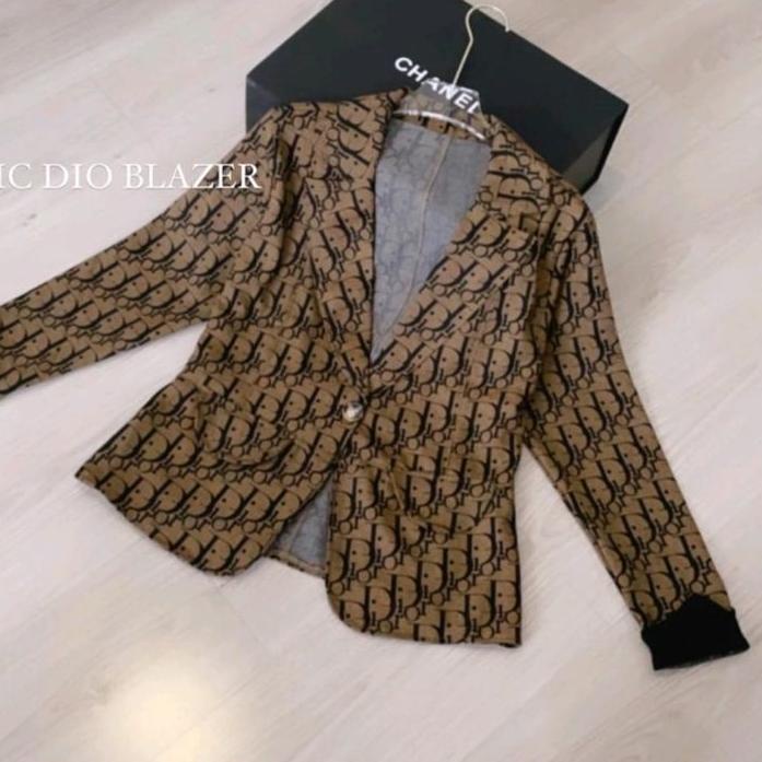 Terbaru - Dior Blazer Jaket Blazer Wanita Blazer Bangkok Jaket Dior Rompi Pakaian Bangkok Blezer Dio