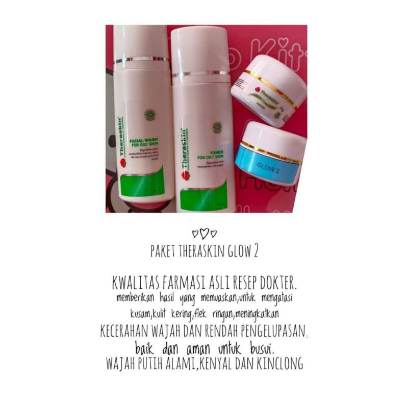 PAKET Theraskin Glow 2 Sehat Jelita