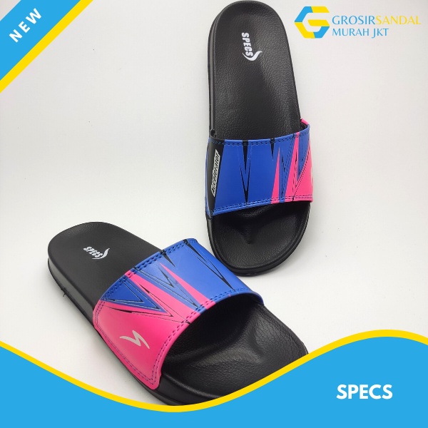 Sandal SLOP Specs Accelerator Lightspeed Original Slide Sendal Pria Slop Import sendal slop specs light speed 3 warna sandal fashion korea / sandal keren 4.4 [FREE ONGKIR] COD Sandal Kasual Classical slop karet original Sendal Slop Ori Sendal Distro-3