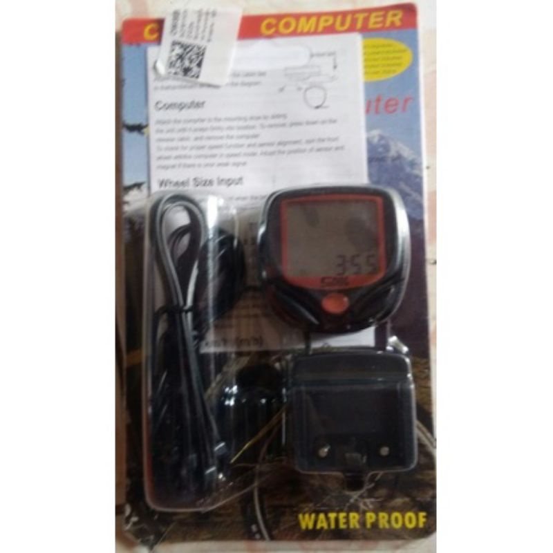 Speedometer digital sepeda SunDing SD-548b speedometer sepeda waterproof