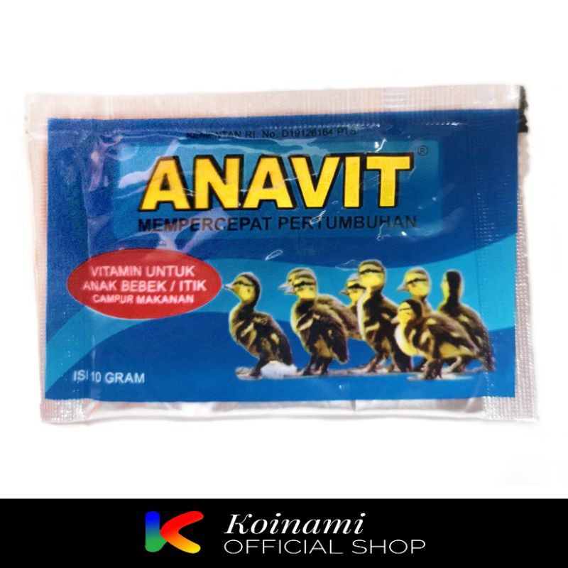 ANAVIT VITAMIN BEBEK / PERTUMBUHAN ANAK BEBEK / EKA FARMA